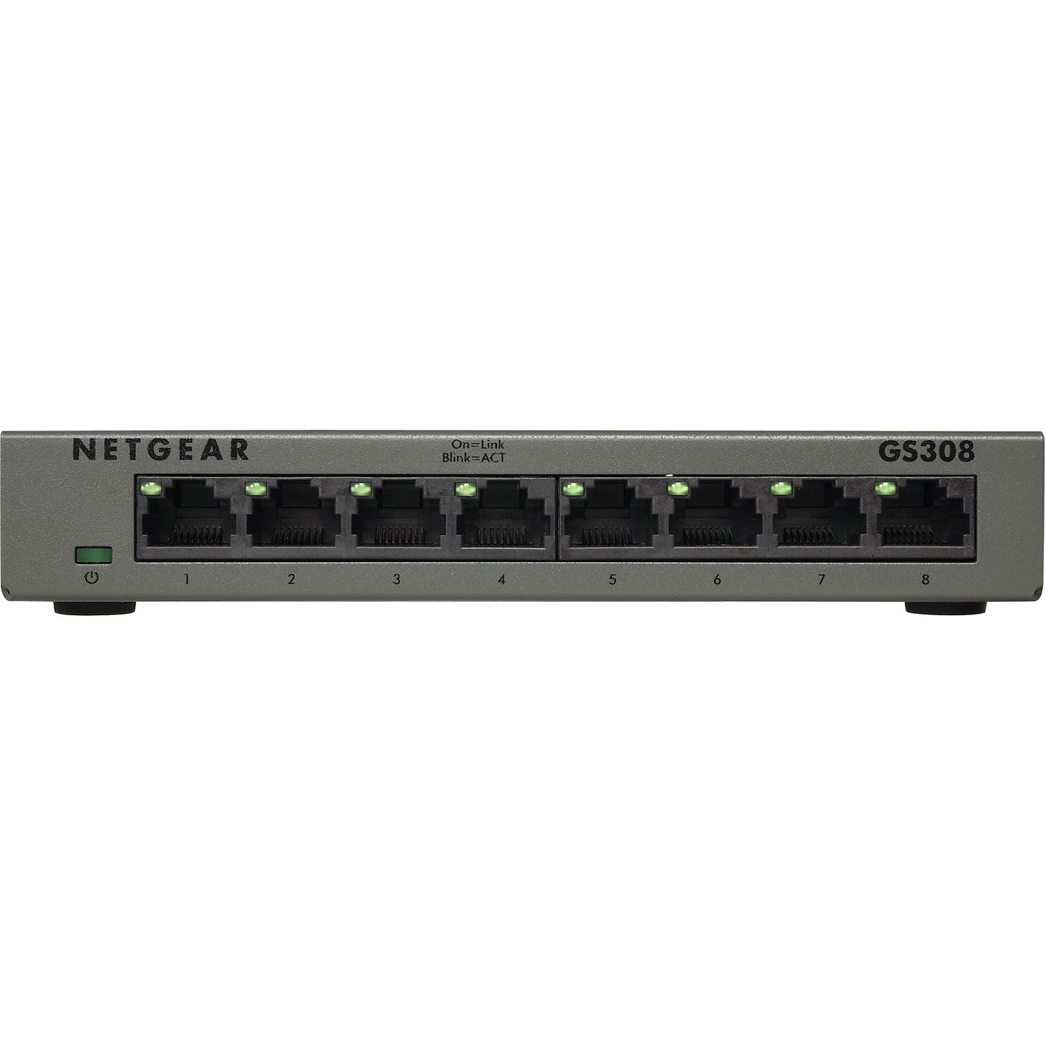 Netgear 300 GS308 8 Ports Ethernet Switch - Gigabit Ethernet - 10/100/1000Base-T