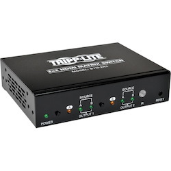 Tripp Lite by Eaton 2x2 HDMI Matrix Switch with Remote Control - 1080p @ 60 Hz (HDMI 2xF/2xF) TAA