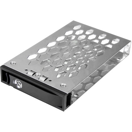 StarTech.com Drive Bay Adapter Serial Attached SCSI (SAS), SATA/600 Internal - Black, Silver