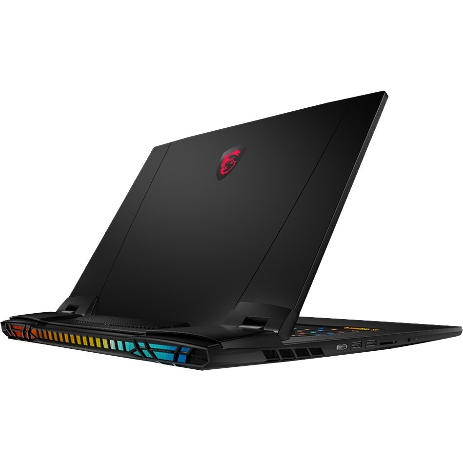 MSI Titan GT77 Titan GT77 12UHS-063 17.3" Gaming Notebook - 4K UHD - 3840 x 2160 - Intel Core i9 12th Gen i9-12900HX Hexadeca-core (16 Core) 1.50 GHz - 128 GB Total RAM - 4 TB SSD - Core Black