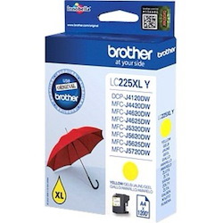 Brother LC-225XLY Original Inkjet Ink Cartridge - Yellow Pack