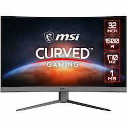 MSI G32C4 32" Class Full HD Curved Screen Gaming LCD Monitor - 16:9 - Black