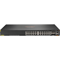 Aruba CX 6200 24 Ports Ethernet Switch - Gigabit Ethernet, 10 Gigabit Ethernet - 10/100/1000Base-T, 10GBase-X - TAA Compliant