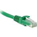 ENET Cat6 Green 12 Foot Patch Cable with Snagless Molded Boot (UTP) High-Quality Network Patch Cable RJ45 to RJ45 - 12Ft