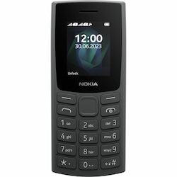 Nokia 105 (2023) Feature Phone - 4.6 cm (1.8") TFT LCD QQVGA 120 x 160 - Series 30+ - 2G - Charcoal