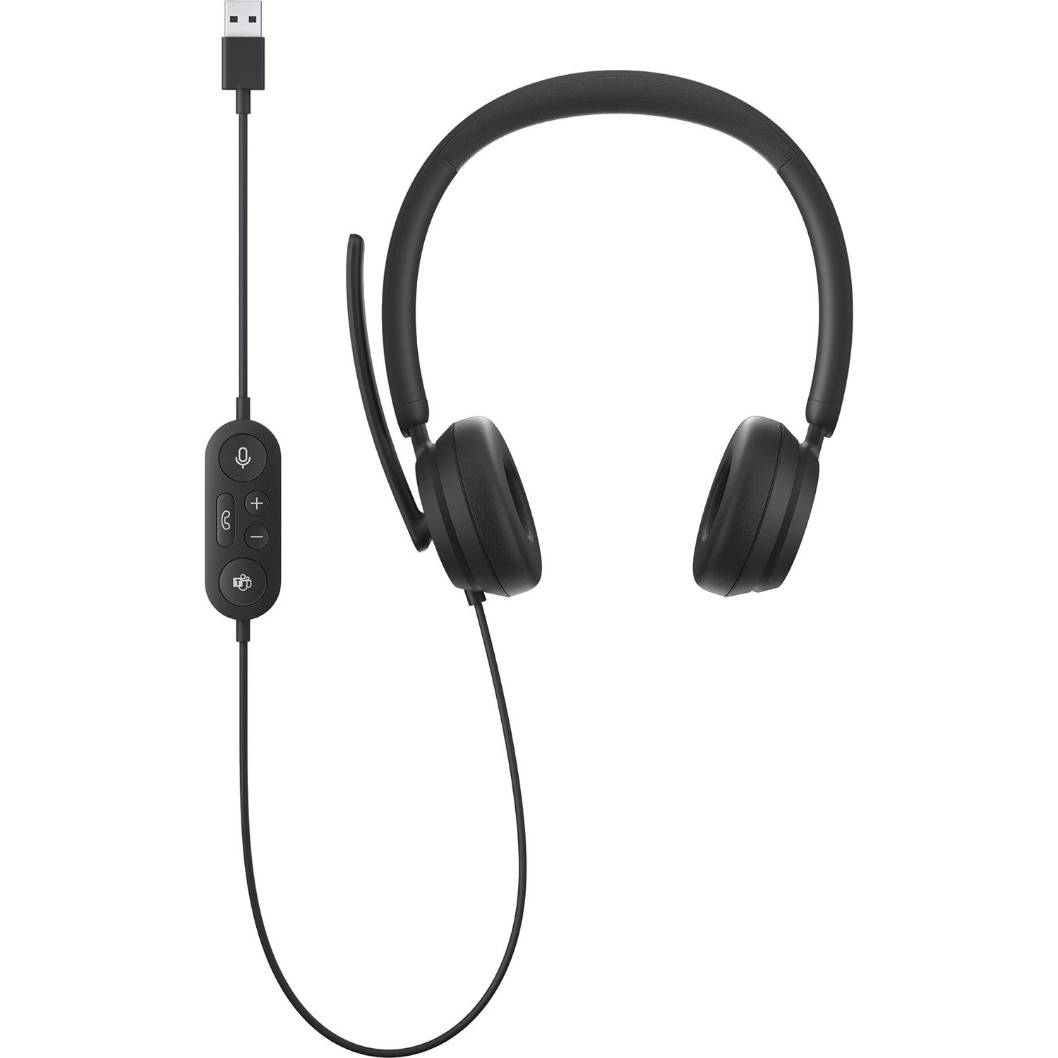 Microsoft Modern Wired On-ear Stereo Headset - Black