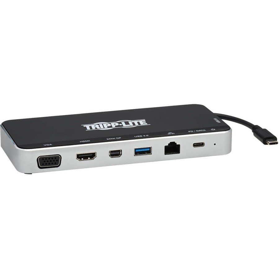 Tripp Lite by Eaton U442-DOCK16-B USB Type C Docking Station for Notebook/Tablet PC - 60 W