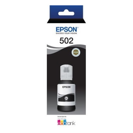 Epson EcoTank T502 Ink Refill Kit - Black - Inkjet