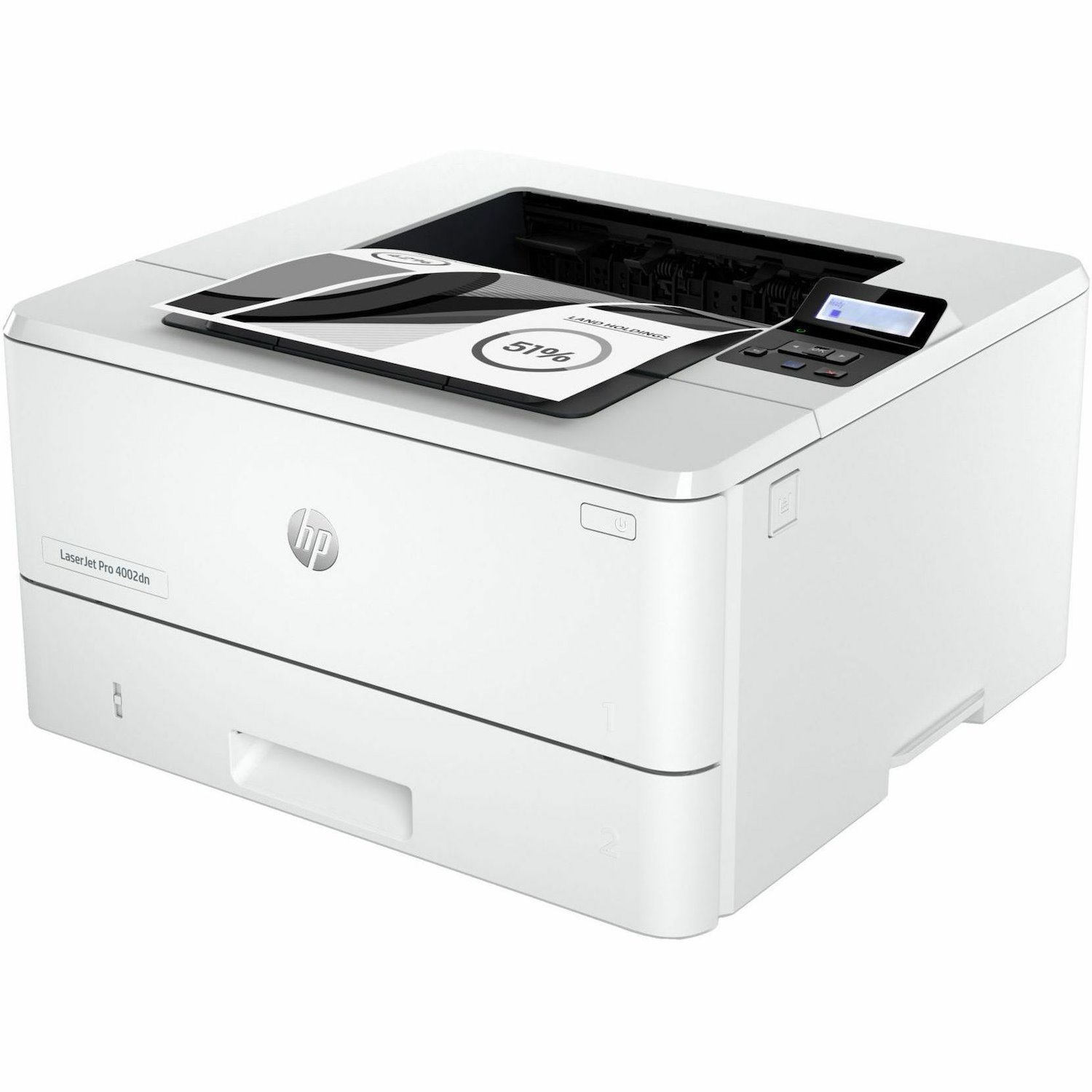 HP LaserJet Pro 4002dn Wireless Laser Printer - Monochrome