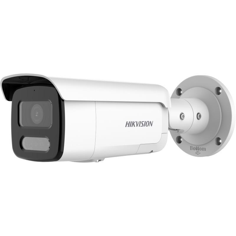Hikvision ColorVu DS-2CD2T47G2-LSU/SL 4 Megapixel Outdoor Network Camera - Color - Bullet - White