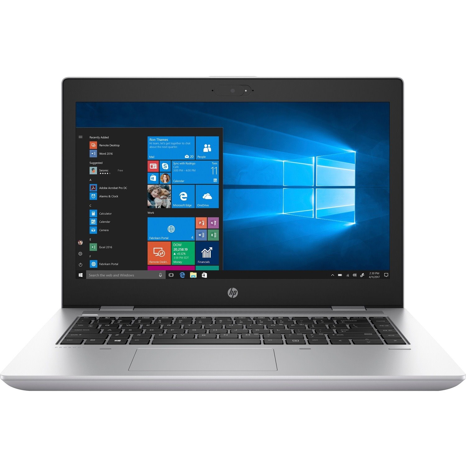 HP ProBook 640 G4 14" Notebook - 1920 x 1080 - Intel Core i7 8th Gen i7-8650U Quad-core (4 Core) 1.90 GHz - 8 GB Total RAM - 512 GB SSD