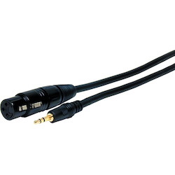 Comprehensive Standard Series XLR Jack to Stereo 3.5mm Mini Plug Audio Cable 6ft