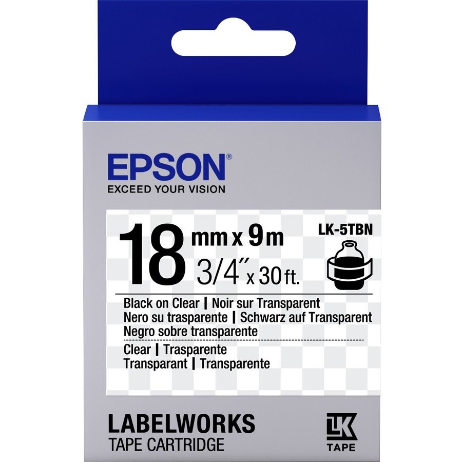 Epson LabelWorks LK-5TBN Label Tape