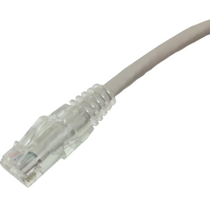 Weltron CAT6A Booted Patch Cord - 10FT WHITE
