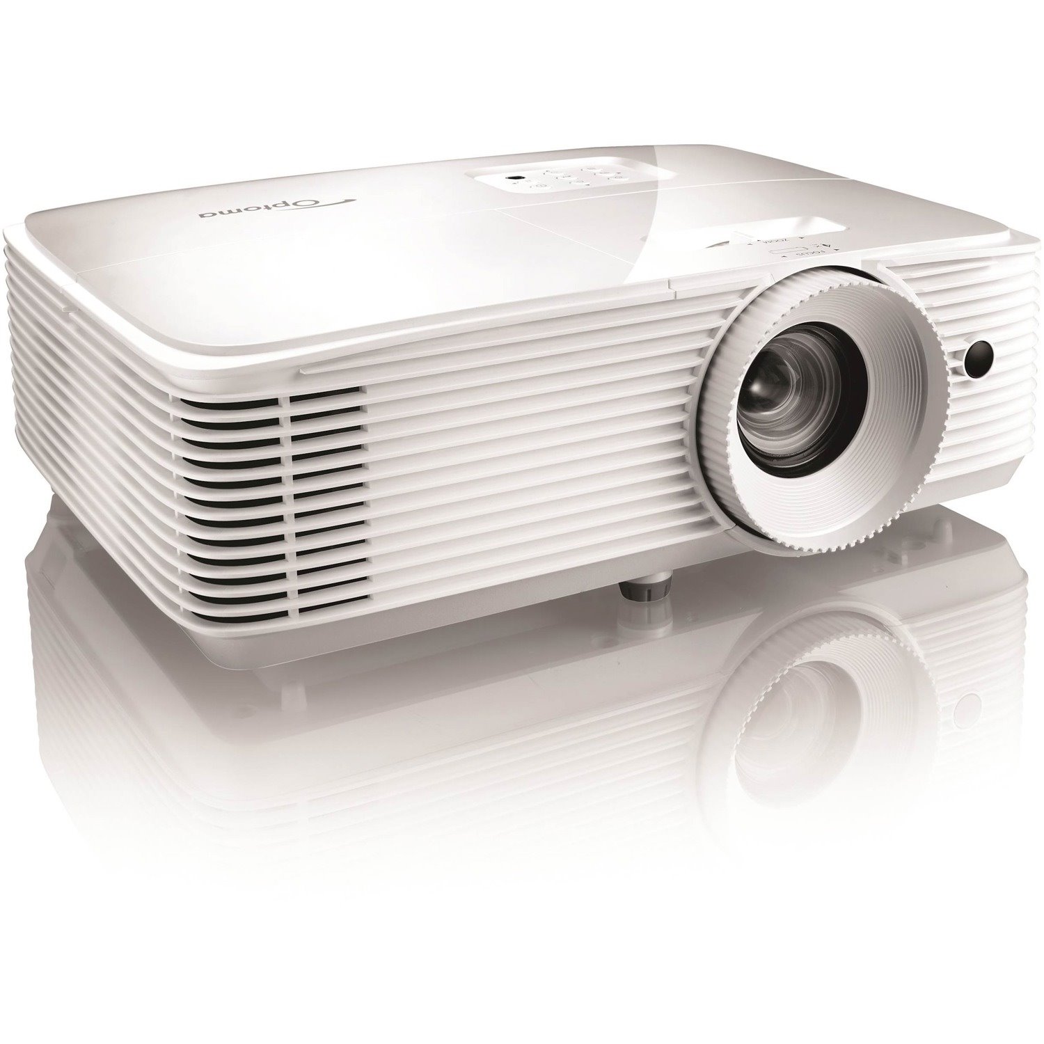 Optoma EH412X 3D DLP Projector - 16:9 - Portable - White