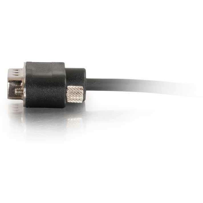 C2G 50ft CMG-Rated DB9 Low Profile Null Modem M-M