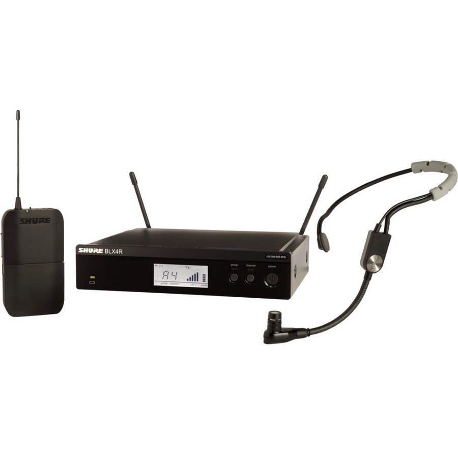 Shure BLX14R/SM35 Wireless Rack-mount Headset System with SM35 Headset Microphone