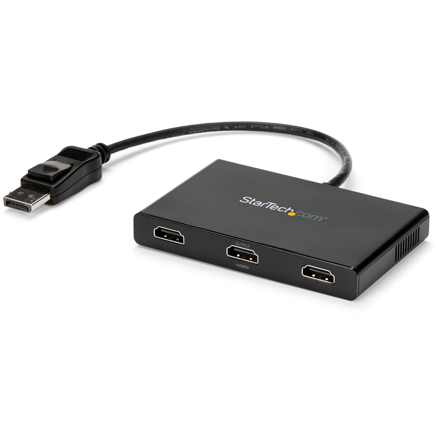 StarTech.com DisplayPort to HDMI Multi-Monitor Splitter - 3-Port MST Hub