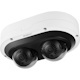 Wisenet PNM-C12083RVD 6 Megapixel Outdoor Network Camera - Color - Dome - White - TAA Compliant