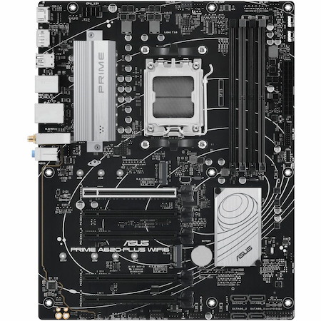 Asus Prime A620-PLUS WIFI6 Gaming Desktop Motherboard - AMD A620 Chipset - Socket AM5 - ATX