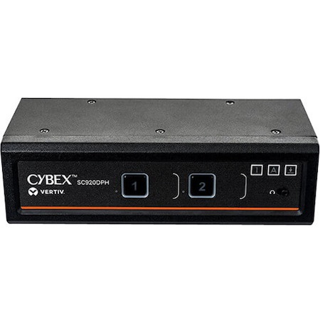 Vertiv Cybex SC900 Secure KVM | Dual Head | 2 Port Universal DisplayPort | NIAP version 4.0 Certified