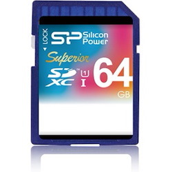 Silicon Power Superior 64 GB Class 10/UHS-I SDXC