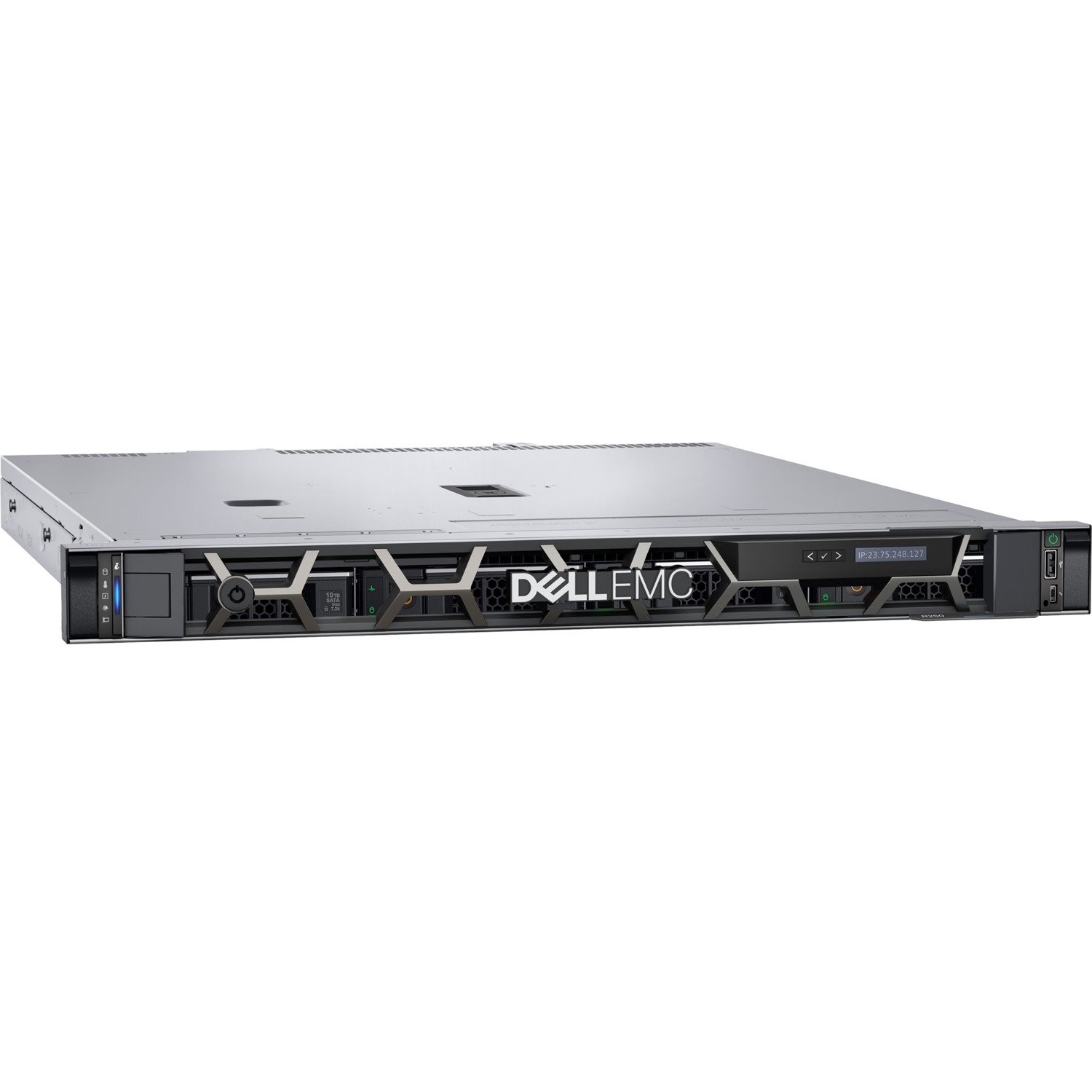 Dell PowerEdge R250 1U Rack-mountable Server - 1 x Intel Xeon E-2314 2.80 GHz - 16 GB RAM - 12Gb/s SAS Controller