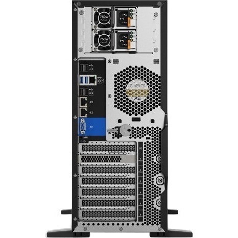 Lenovo ThinkSystem ST550 7X10A0ABAU 4U Tower Server - 1 x Intel Xeon Silver 4214 2.20 GHz - 16 GB RAM - 12Gb/s SAS, Serial ATA/600 Controller