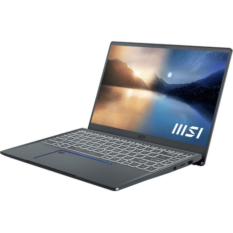 MSI Prestige 14 EVO A11M-220 14" Notebook - Full HD - 1920 x 1080 - Intel Core i7 11th Gen i7-1185G7 1.20 GHz - 16 GB Total RAM - 512 GB SSD - Carbon Gray