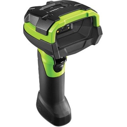 Zebra DS3608-ER Rugged Industrial, Warehouse, Manufacturing Handheld Barcode Scanner - Cable Connectivity - Industrial Green