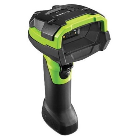 Zebra DS3608-ER Rugged Industrial, Warehouse, Manufacturing Handheld Barcode Scanner - Cable Connectivity - Industrial Green