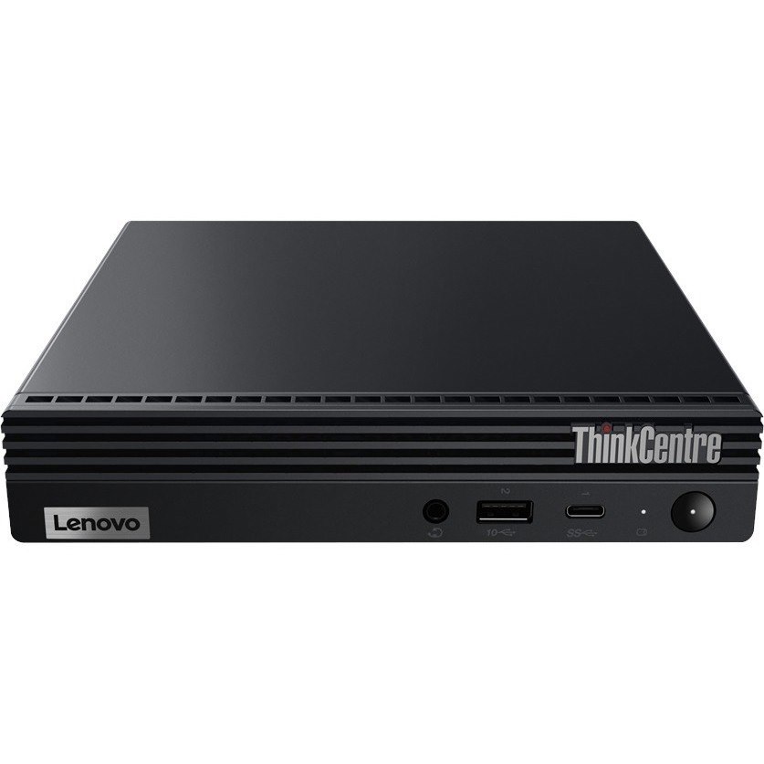 Lenovo ThinkCentre M60e 11LV005GUK Desktop Computer - Intel Core i3 10th Gen i3-1005G1 - 8 GB - 256 GB SSD - Tiny - Black