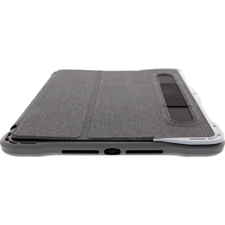 Brenthaven Edge Folio III Carrying Case (Folio) for 10.2" Apple iPad (7th Generation) Tablet - Gray, Translucent