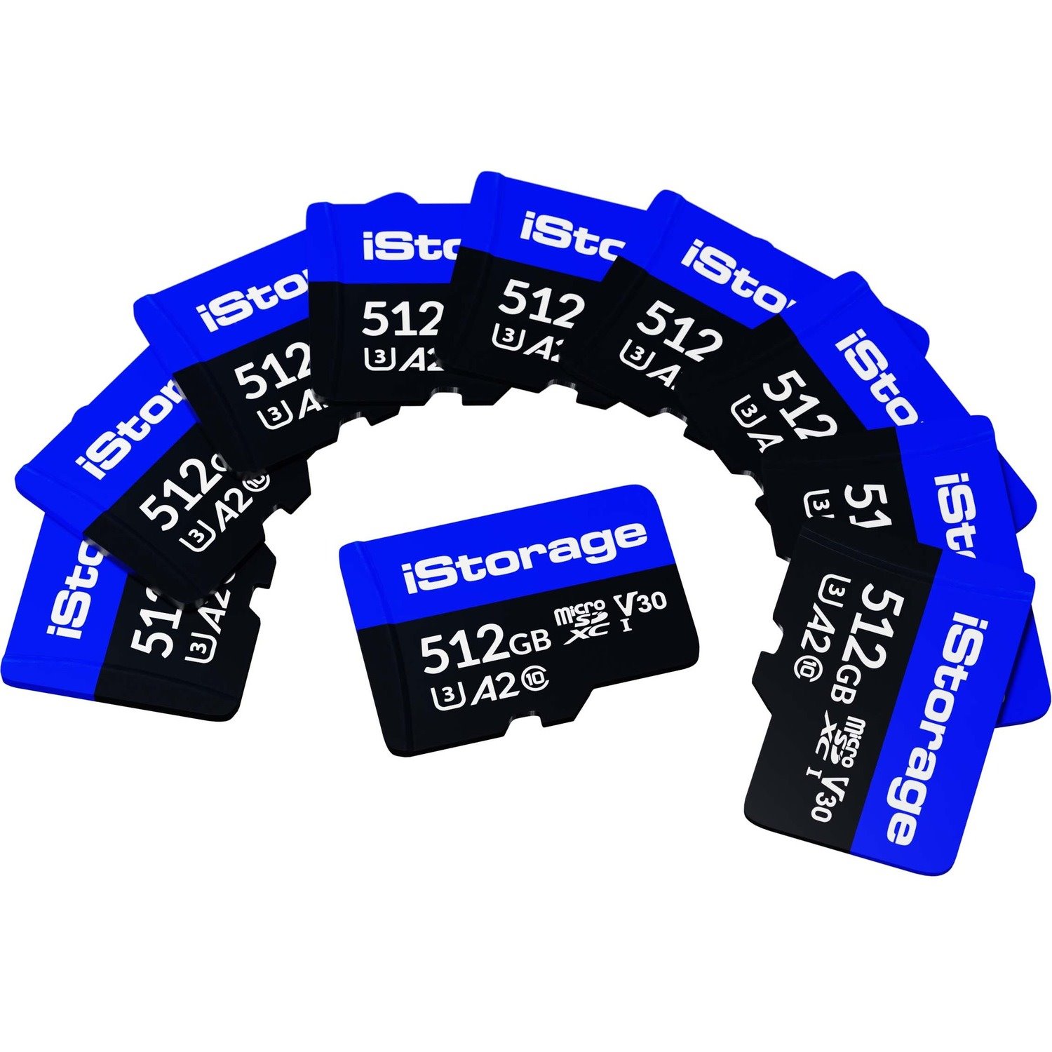iStorage 512 GB microSDXC - 10 Pack