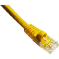 Axiom 7FT CAT6A 650mhz Patch Cable Molded Boot (Yellow)