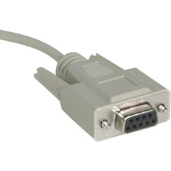 C2G 10ft DB25 Male to DB9 Female Null Modem Cable