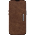OtterBox Strada Carrying Case (Wallet) Apple iPhone 13 Pro Cash, Card, Smartphone - Espresso Brown