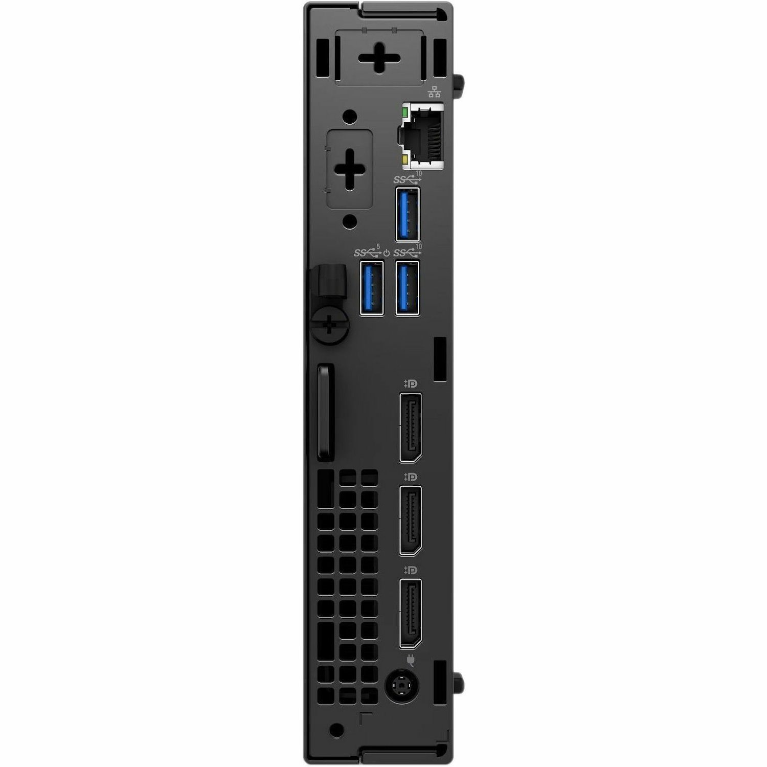 Dell OptiPlex 7000 7020 Desktop Computer - Intel Core i3 14th Gen i3-14100T - 8 GB - 256 GB SSD - Micro PC - Black