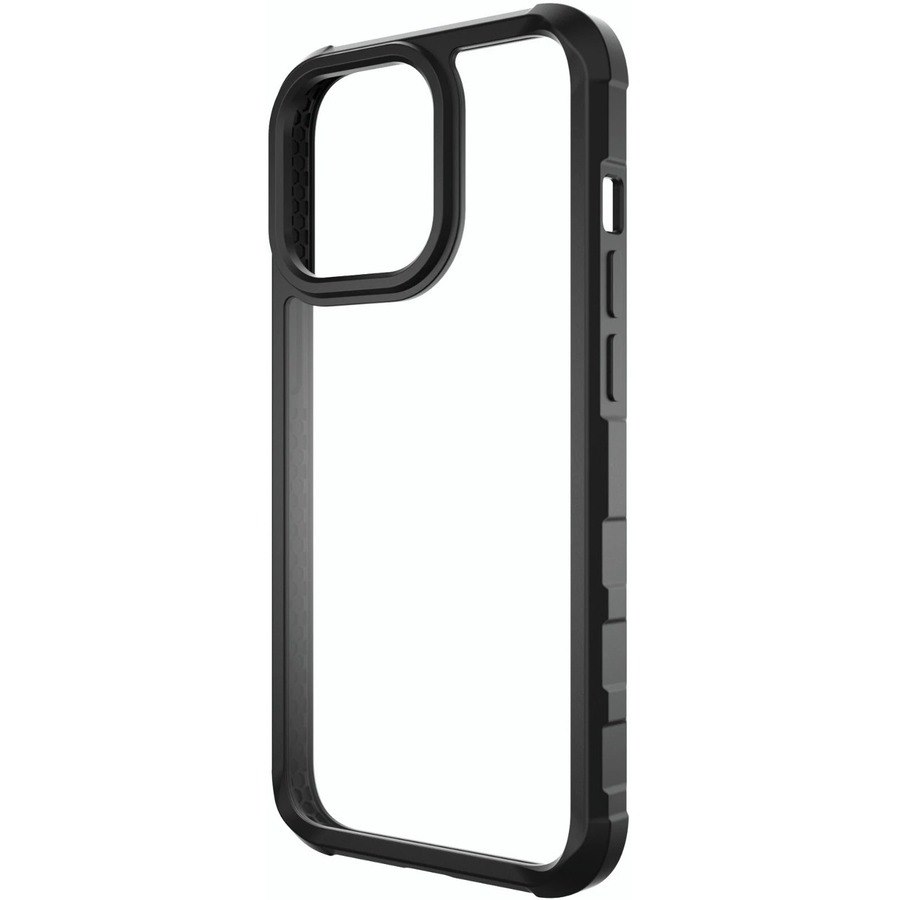 PanzerGlass SilverBullet Rugged Case for Apple iPhone 13 Pro Smartphone - Honeycomb - Black, Transparent