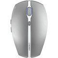 CHERRY GENTIX BT Mouse - Bluetooth - Optical - 7 Button(s) - Frosted Silver