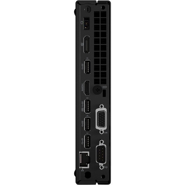 Lenovo ThinkCentre M70q Gen 3 11UD0002UK Desktop Computer - Intel Core i7 12th Gen i7-12700T - vPro Technology - 16 GB - 512 GB SSD - Tiny - Black