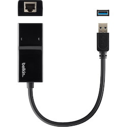 Belkin USB 3.0 to Gigabit Ethernet GbE Network Adapter 10/100/1000