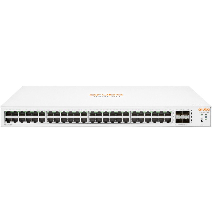 HPE Instant On 1830 48 Ports Manageable Ethernet Switch - Gigabit Ethernet - 10/100/1000Base-T, 100/1000Base-X