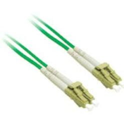 C2G-5m LC-LC 50/125 OM2 Duplex Multimode PVC Fiber Optic Cable - Green