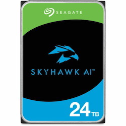 Seagate SkyHawk AI ST24000VE002 24 TB Hard Drive - 3.5" Internal - SATA (SATA/600) - Conventional Magnetic Recording (CMR) Method