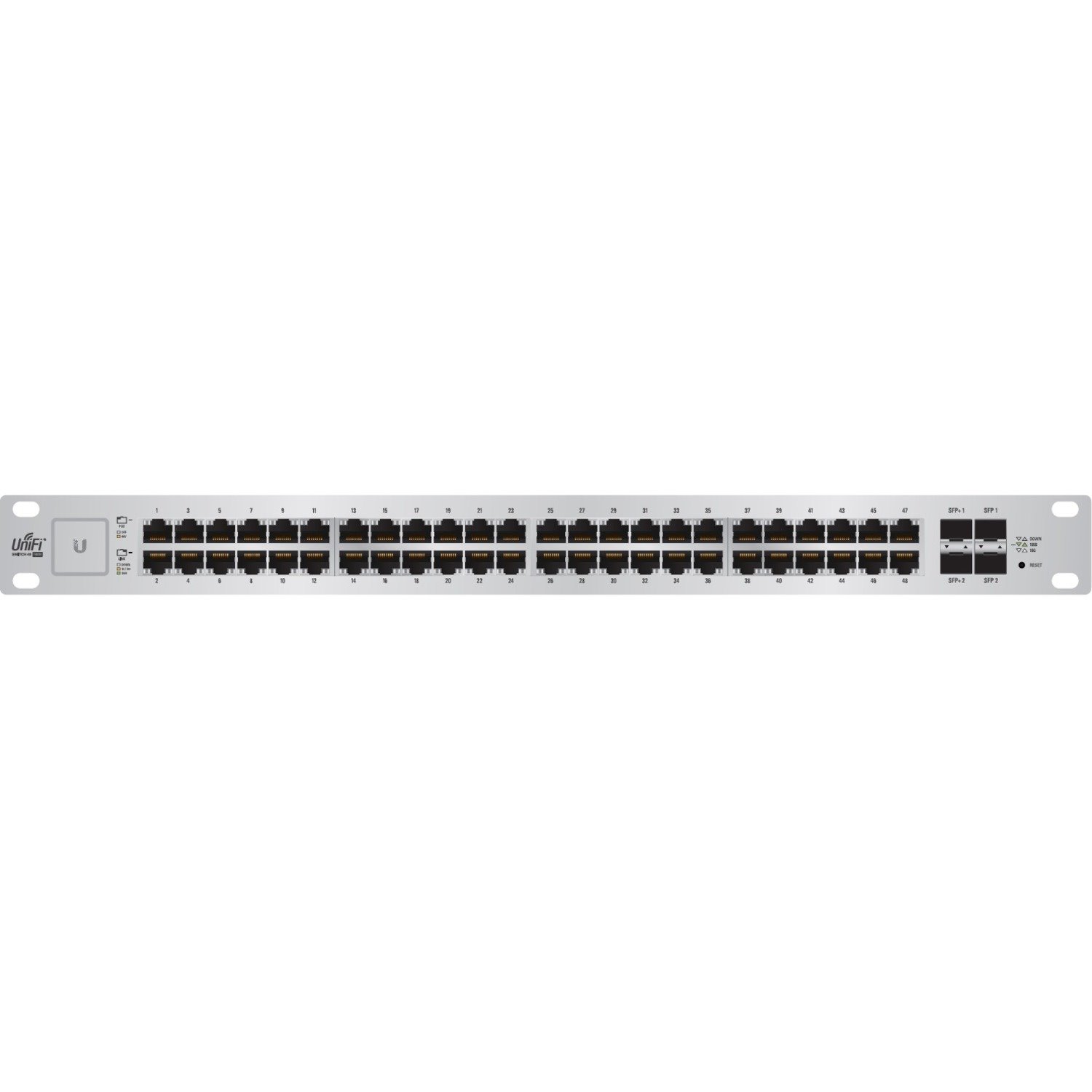 Ubiquiti UniFi US-48-500W 48 Ports Manageable Ethernet Switch - 10/100/1000Base-T, 1000Base-X, 10GBase-X