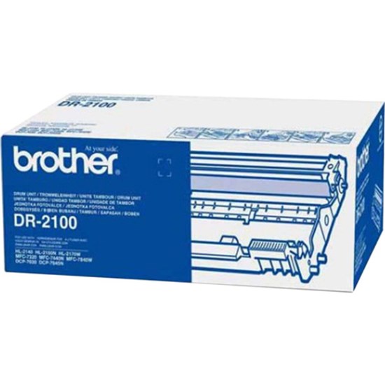 Brother DR2100 Laser Imaging Drum for Printer - Black