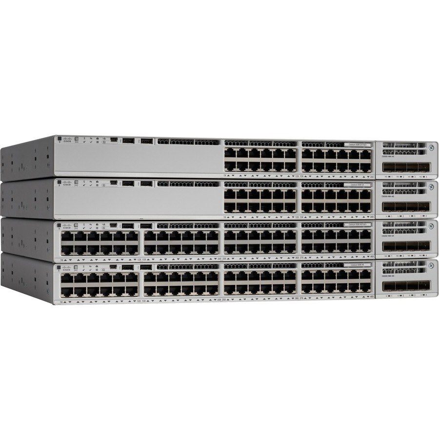 Cisco Catalyst 9200 C9200-24T 24 Ports Manageable Layer 3 Switch - Refurbished