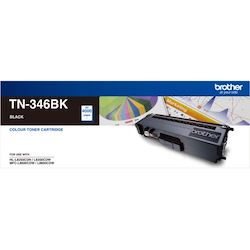 Brother TN-346BK Original High Yield Laser Toner Cartridge - Black Pack
