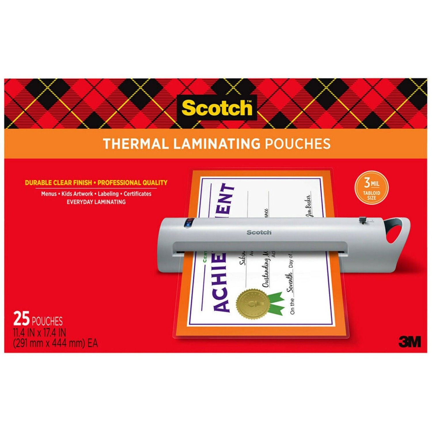 Scotch Thermal Laminator Pouches